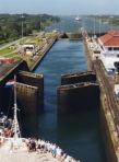 Panama Canal at Gatun Lock. image courtesy of Commons Wikimedia.org